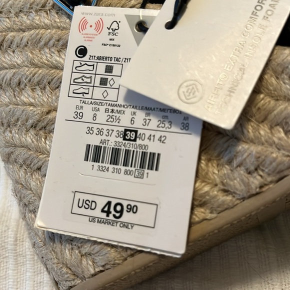 Satin Effect Wedges - Picture 8 of 8